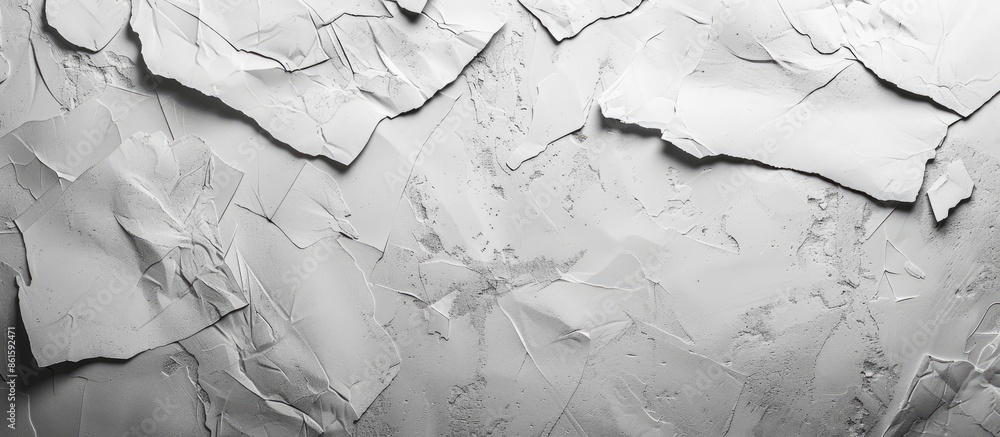 Aufkleber Background with a gray paper pattern texture and copy space image.