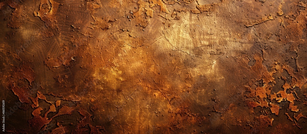 Aufkleber Brown textured detail background art material. with copy space image. Place for adding text or design