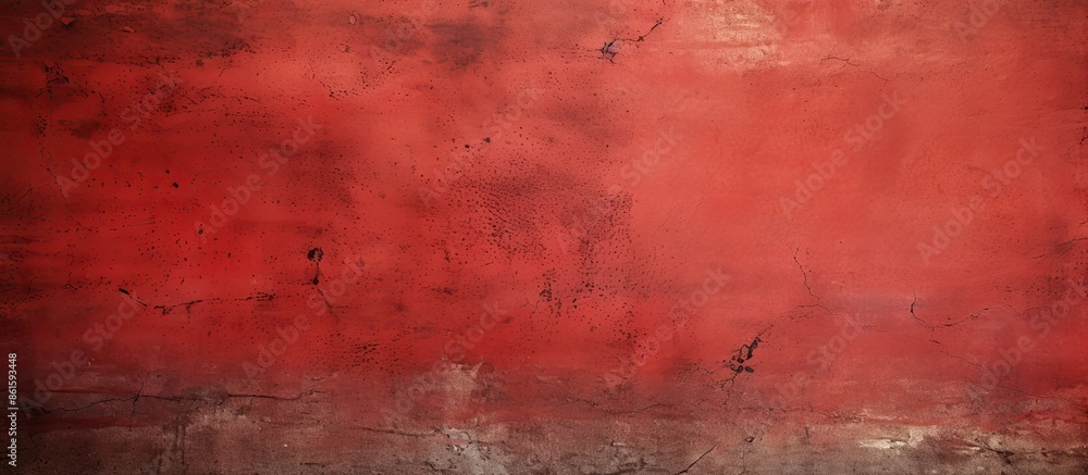 Aufkleber Red concrete background with copy space image available.