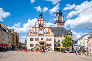 Markt, Plauen, Deutschland 