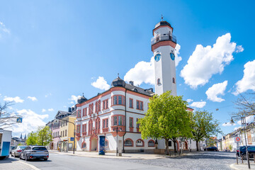 Rathaus von Hof, Deutschland 