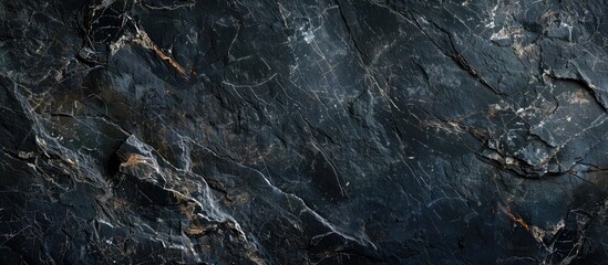 New classic granite background in perfect black color for design. High quality texture in extremely high resolution. with copy space image. Place for adding text or design