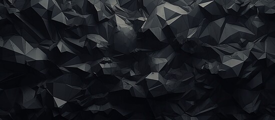 Fototapeta premium Abstract chaotic graphic pattern on a gray and black toned background. Perfect for wallpapers or designs needing a copy space image.