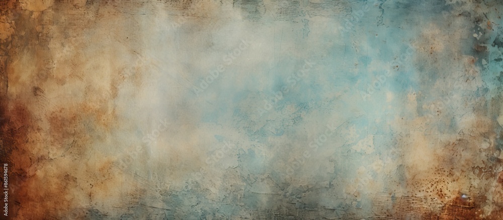 Fototapete vintage background with a grunge paper texture, ideal for use as a backdrop with copy space image.