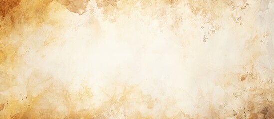Light rough textured white paper background with spots, providing a blank copy space image in shades of beige, yellow, and brown.