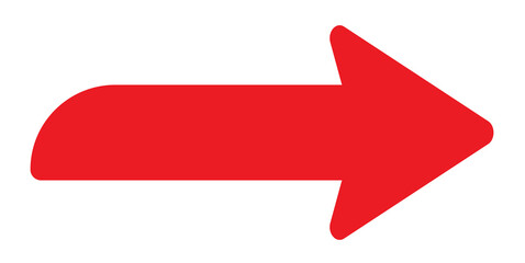 Icons arrow road sign colorful. 