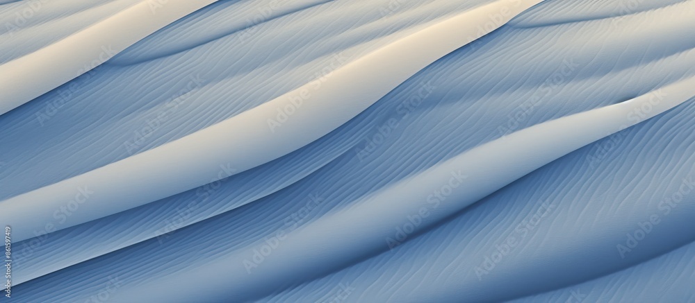 Aufkleber sandy surface with a blue corrugated texture features a copy space image.