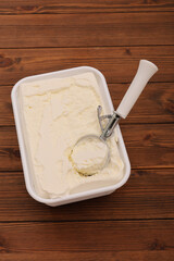 アイスクリームとアイス ディッシャー