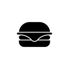 Burger Icon Illustration