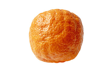 Orange fruit with lumpy peel isolated transparent png.