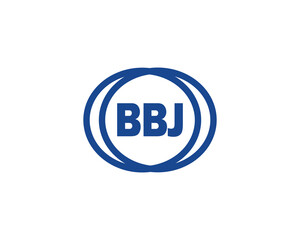BBJ logo design vector template