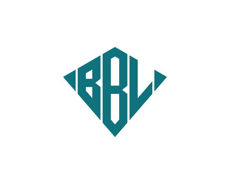 BBL logo design vector template
