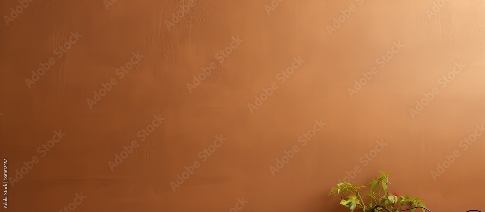 Poster a simple backdrop with electrical cables is set up on a brown wall for exterior home renovations, cr