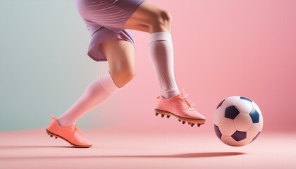 Naklejka premium Soccer Ball