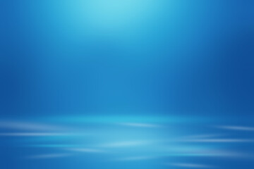blue gradient studio room background for artwork of product display.