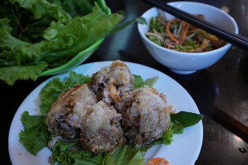 Deep Fried Square Crab Spring Rolls - 蟹の春巻き