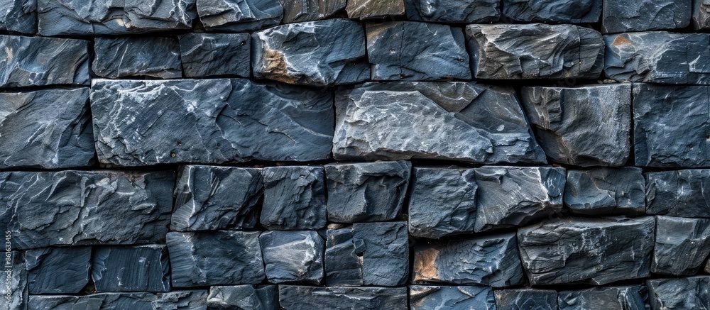 Leinwandbilder stone wall texture for natural background abstract. with copy space image. place for adding text or 