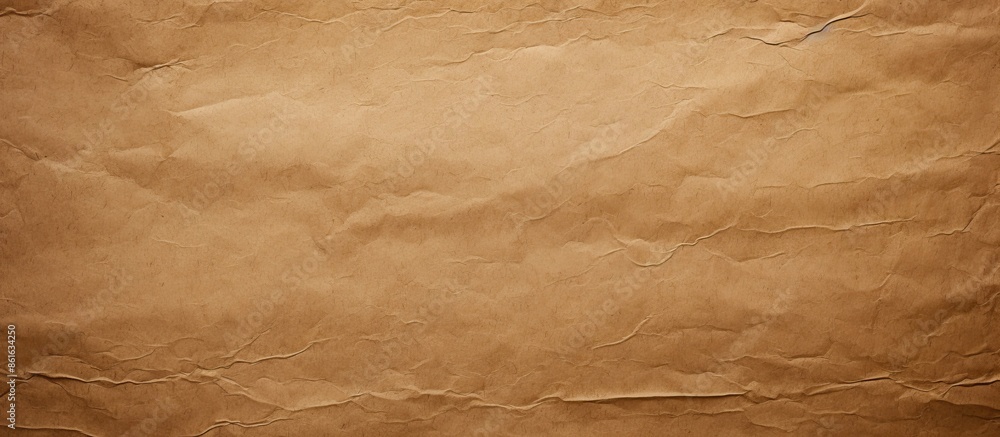 Aufkleber brown paper or cardboard provides a textured backdrop for designs with copy space image.