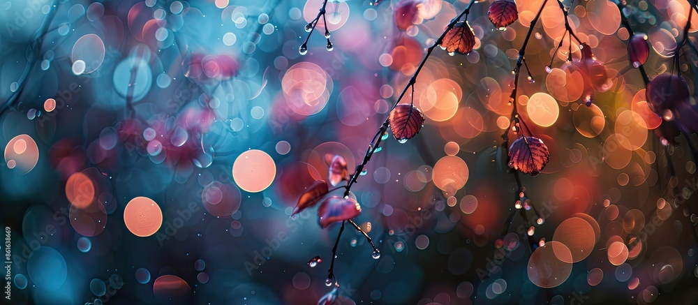 Aufkleber blur and bokeh create a visually appealing effect in photographs, enhancing depth and focusing atten