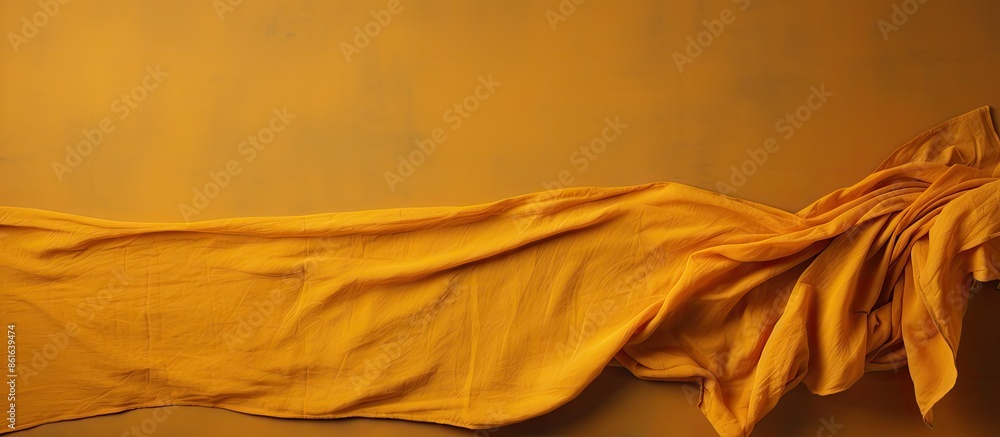 Poster A soiled cloth against a clean backdrop with copy space image.