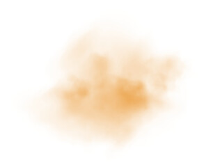 Fototapeta premium Yellow fog or smoke. Yellow smog clouds on floor. Cigarette smoke. Morning fog over land or water surface. Magic haze. Cloud, smoke, fog. PNG. 