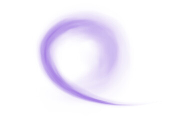 Purple fog or smoke. Purple smog clouds on floor. Cigarette smoke. Morning fog over land or water surface. Magic haze. Cloud, smoke, fog. PNG.