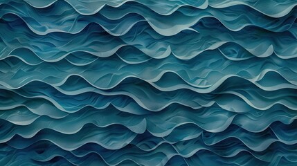 Obraz premium Digital gradient wave pattern resembling ocean waves
