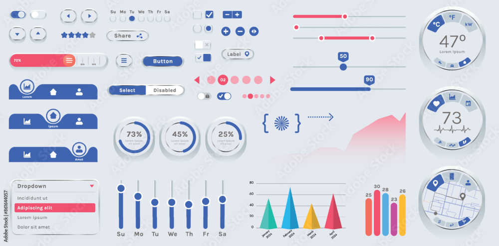 Poster the image shows the interface of a modern app or web application used to track finances or plan even