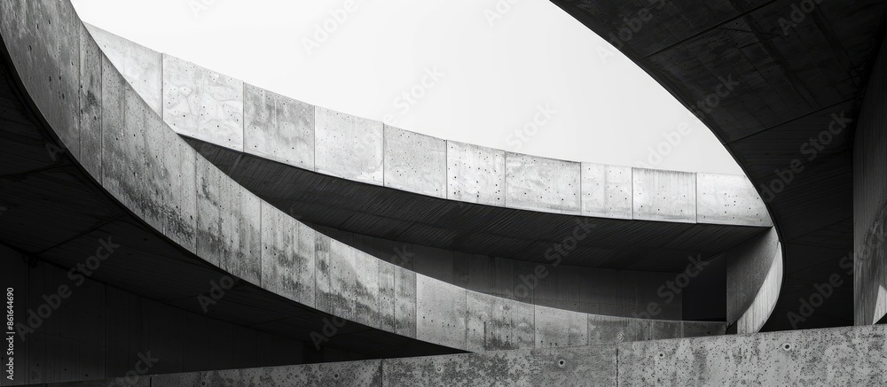 Poster Architectural. with copy space image. Place for adding text or design