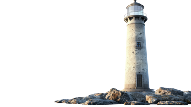Lighthouse, transparent background PNG