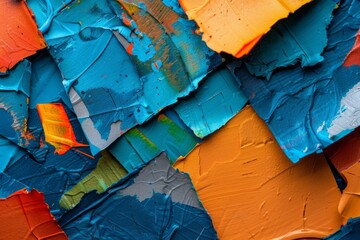 Abstract Geometric Colorful Pattern Background