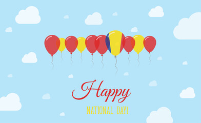 Romania Independence Day Sparkling Patriotic