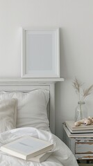 Portrait Frame Mockup with Coastal Accents