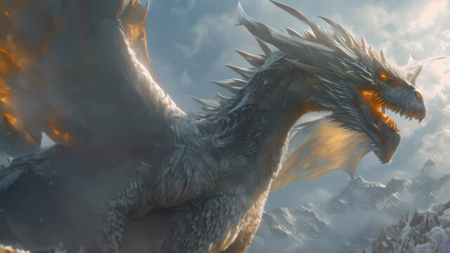 Sky Dragon video 4K