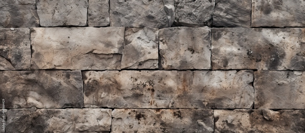 Poster rugged stone texture providing a grungy background for the copy space image.