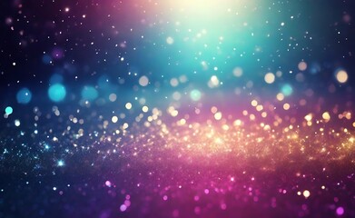 Fototapeta premium Beautiful abstract shiny light and glitter background