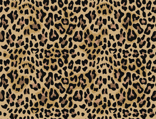 
animal leopard seamless pattern, wild cat texture, leopard skin fashion design for textile