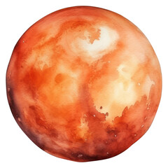 Obraz premium PNG Mars planet astronomy sphere.