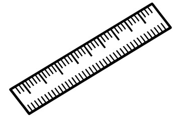 Vector image of a measuring instrument