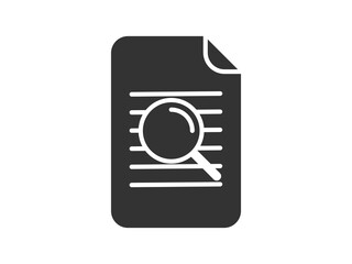 Illustration a vector icon depicting documents, suitable for web and mobile applications, isolated for use in graphic and design.