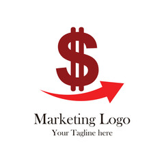 Marketing logo design