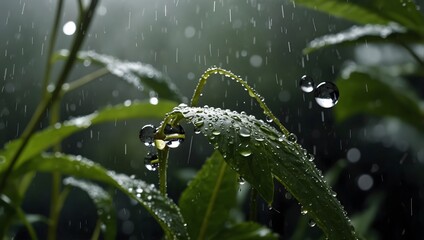 A hidden language encoded in the patterns of raindrops, leading to a profound understanding of nature's secrets ai_generated