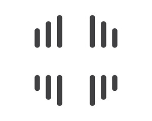 Hamburger menu icon, buttons for website, UI navigation, mobile app, presentation. Vector design elements and user Interface icons.