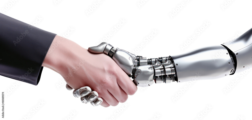 Canvas Prints PNG Hand metal human technology.