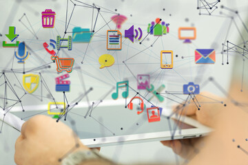 2d rendering Cloud computing, Cloud Computing Concept