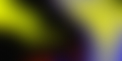 Fototapeta premium Colorful modern gradient background black and green texture noise