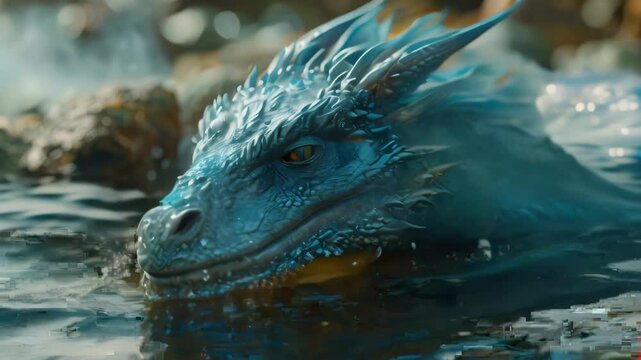 Water Dragon Video 4K