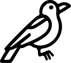 Animal line vector icon