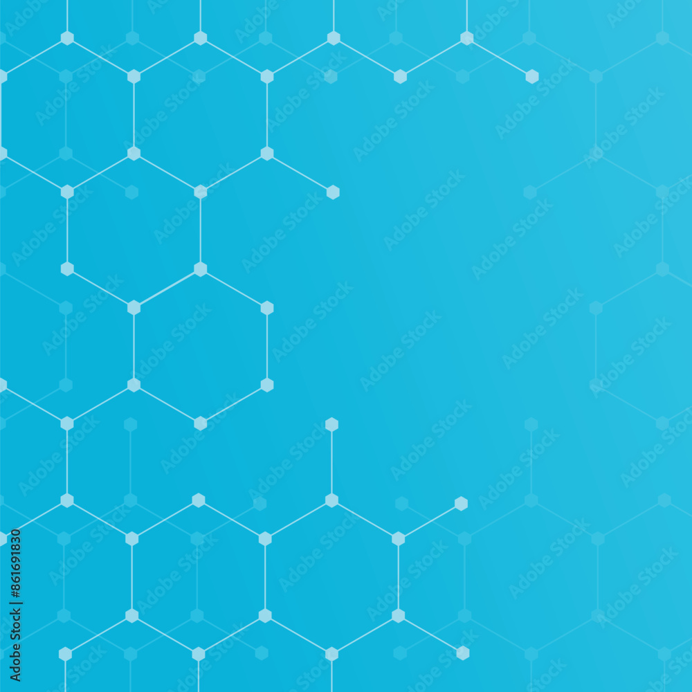 Aufkleber abstract network connection background concept. Geometric Shapes connect design for web banner 
