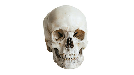 Fototapeta premium Skull, transparent background PNG